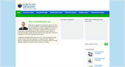 Desktop Screenshot of forexondemand.com